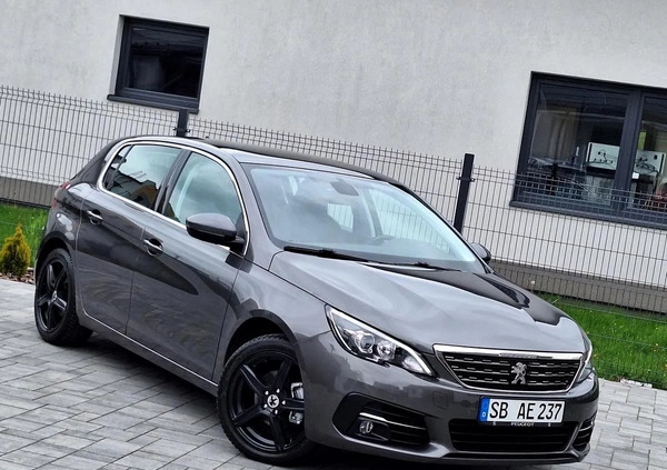 Peugeot 308 cena 45900 przebieg: 70000, rok produkcji 2018 z Radom małe 407